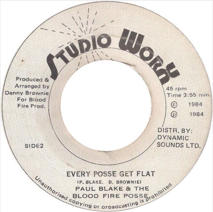 Every Posse Get Flat