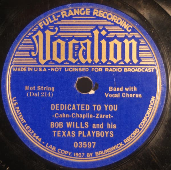 Dedicated to You / Bleeding Hearted Blues