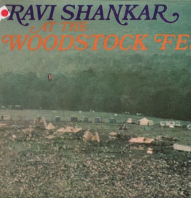 Ravi Shankar at The Woodstock Festival