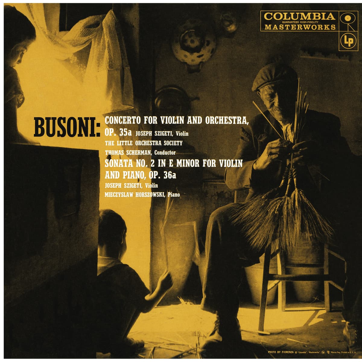 Concerto for Violin and Orchestra, op. 35a / Sonata no. 2 in E minor for Violin and Piano, op. 36a