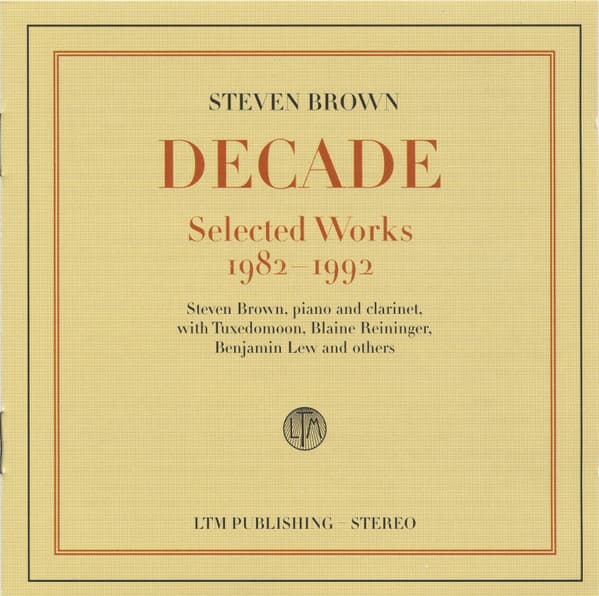 Decade (Selected Works 1982-1992)