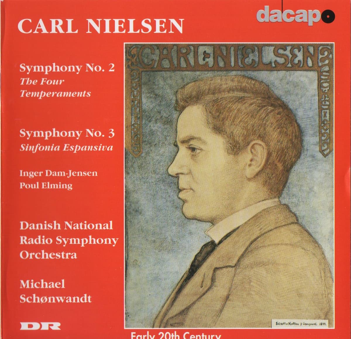 Symphony no. 2 "The Four Temperaments" / Symphony no. 3 "Sinfonia espansiva"