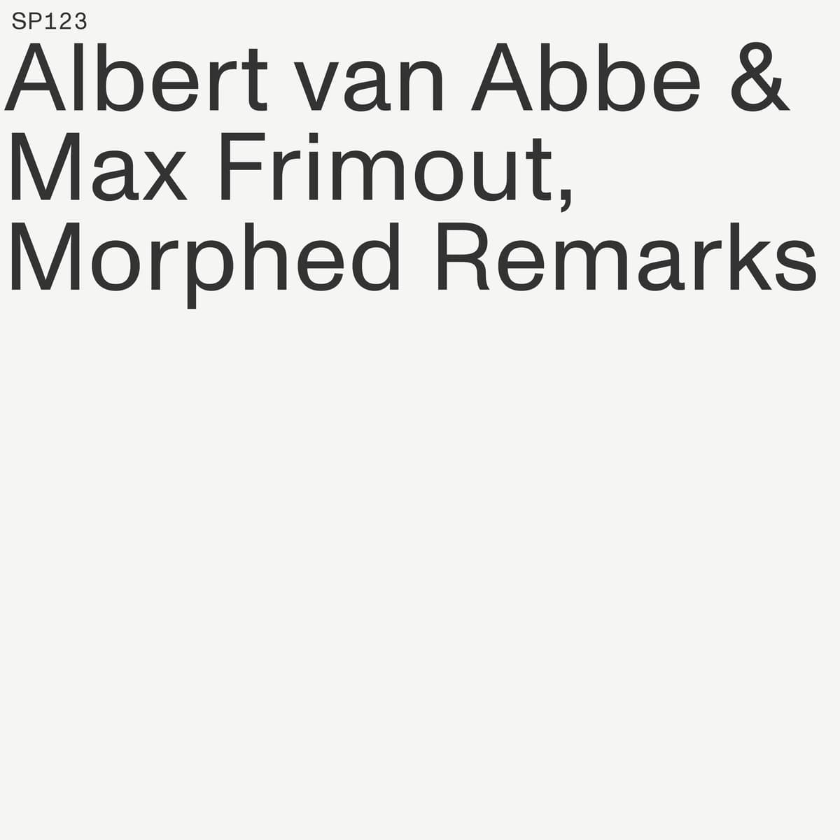 Morphed Remarks