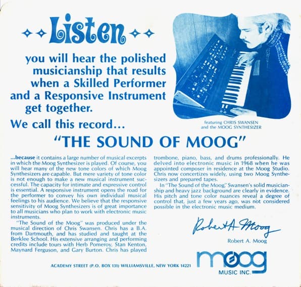 The Sound of the Moog