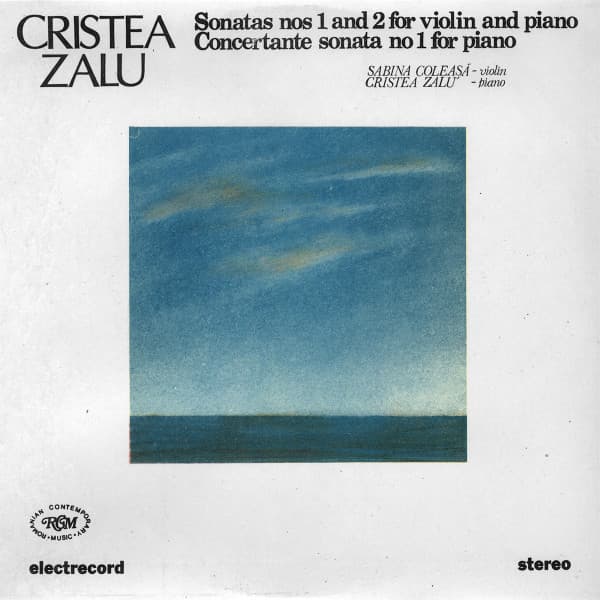 Sonatas Nos 1 And 2 For Violin And Piano / Concertante Sonata No 1 For Piano