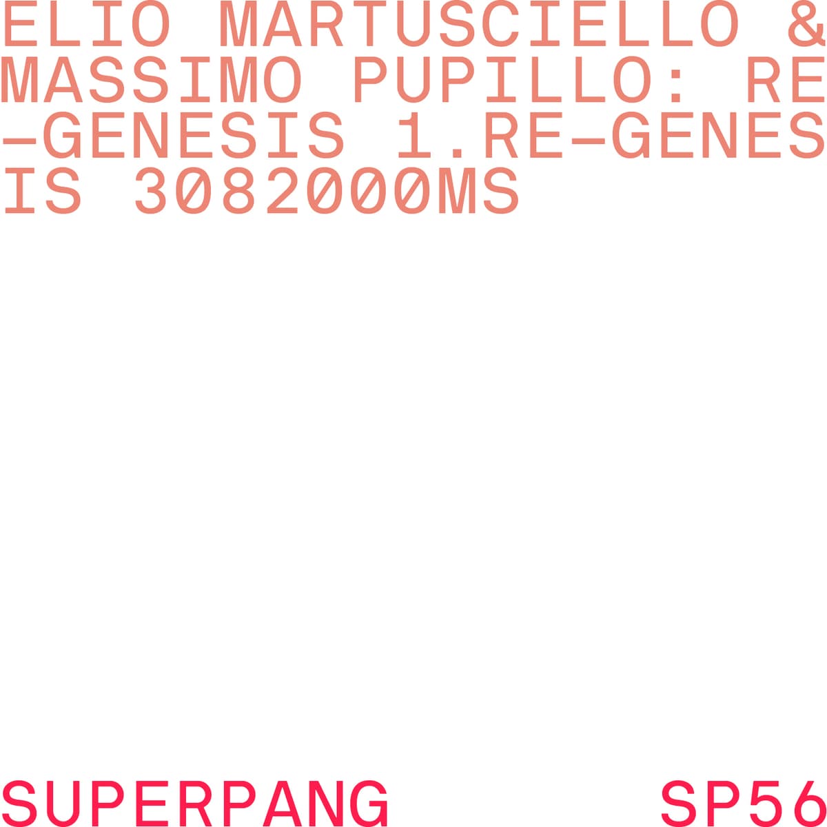 Re-Genesis
