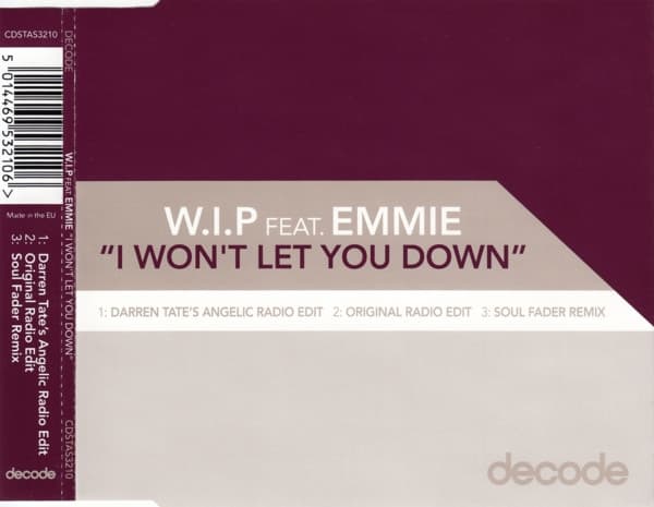 I Won't Let You Down
