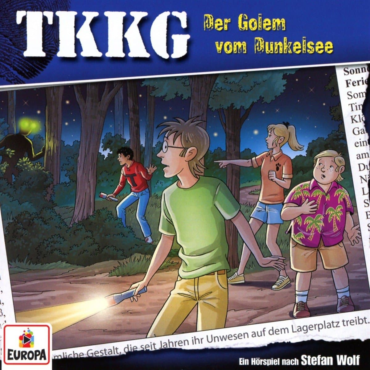 TKKG 198: Der Golem vom Dunkelsee