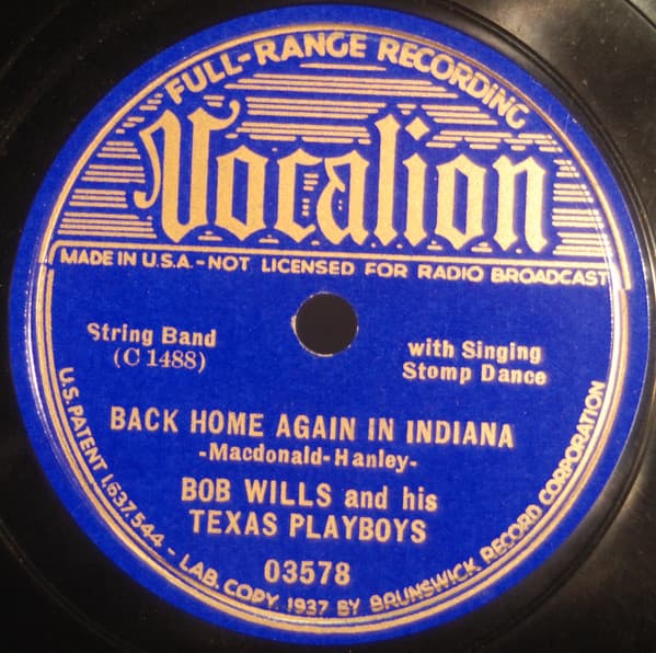 Back Home Again in Indiana / Swing Blues No. 2
