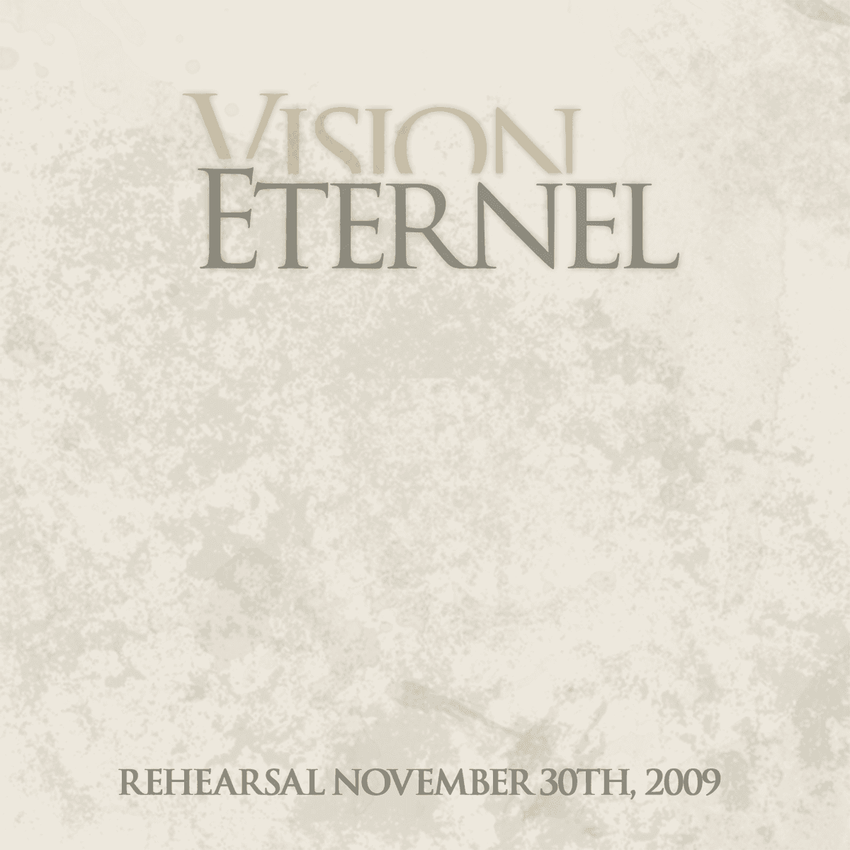 Rehearsal November 30th, 2009