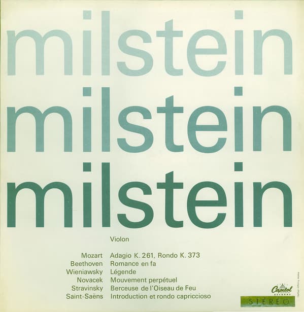 Masterpieces for Violin and Orchestra