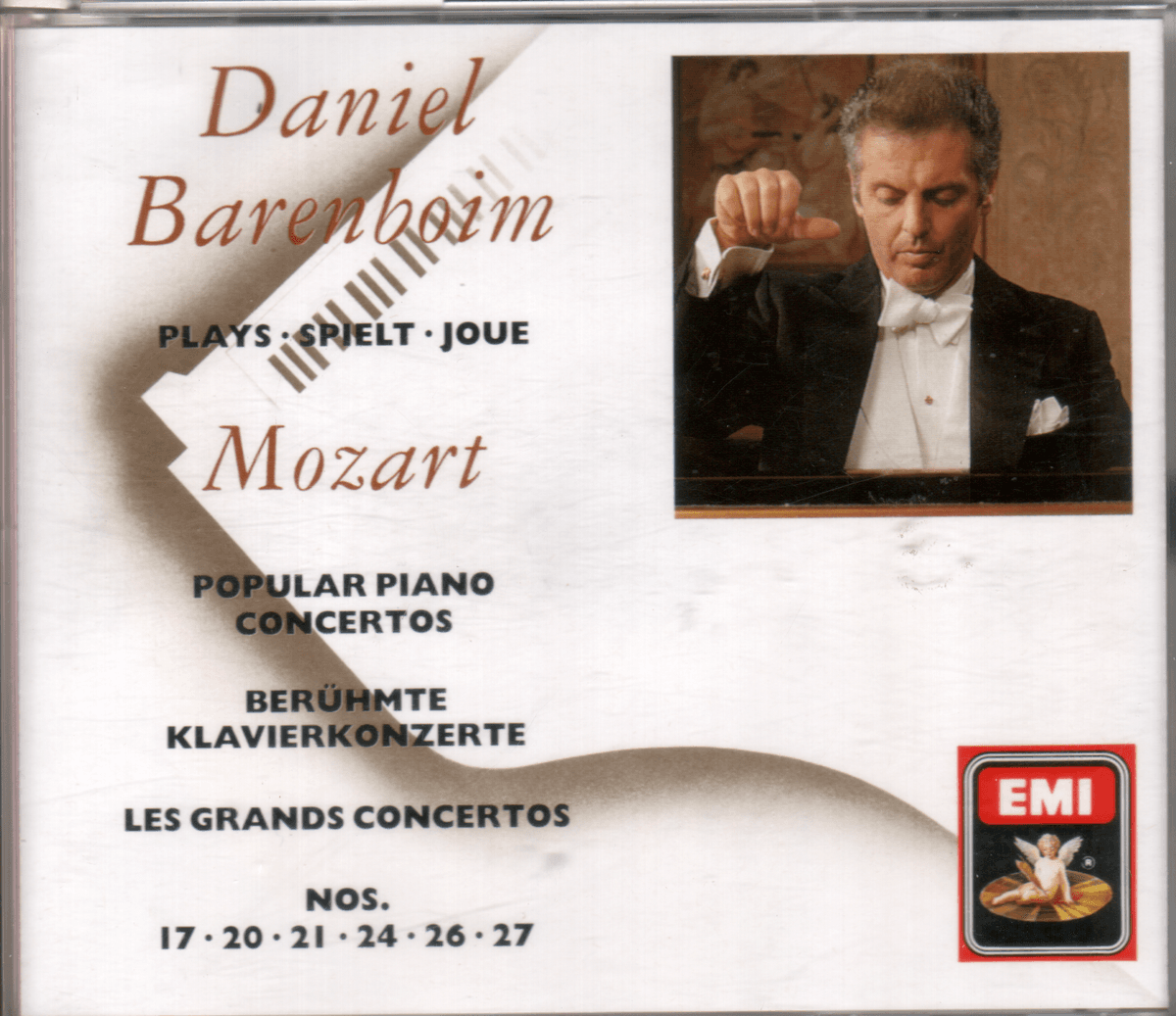 Daniel Barenboim Plays Mozart Popular Piano Concertos Berühmte Klavierkonzerte Les Grand Concertos Nos. 17, 20, 21, 24, 26, 27