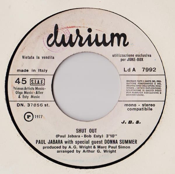 Shut Out / Dance, Bunny Honey Dance