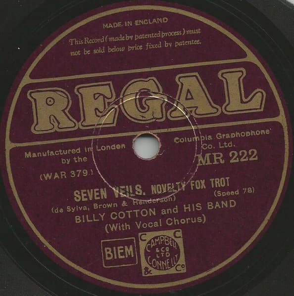Seven Veils / The Kiss Waltz