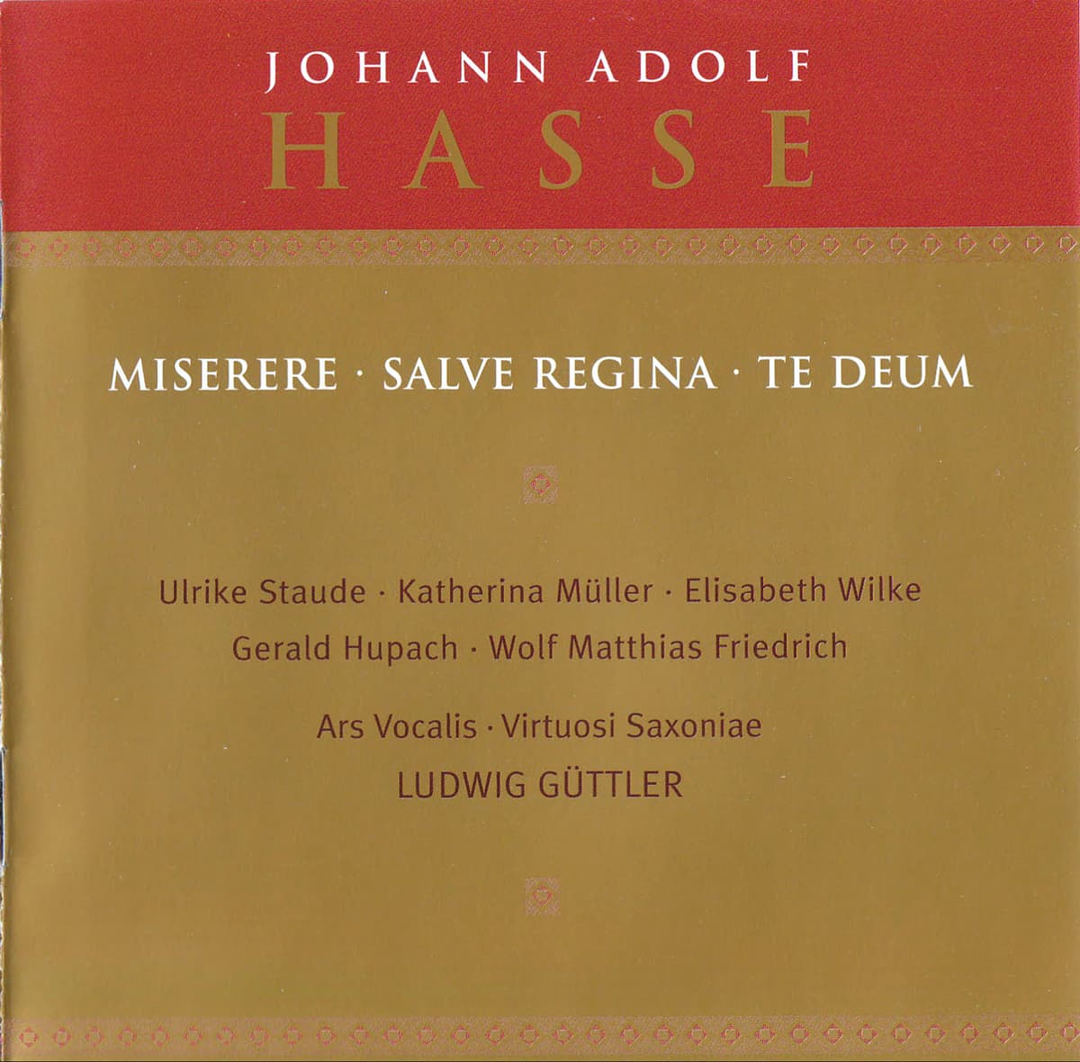 Miserere / Salve Regina / Te Deum