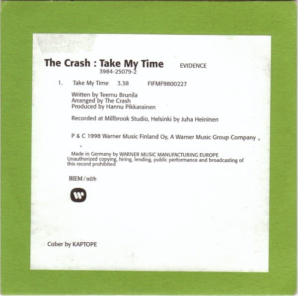 Take My Time