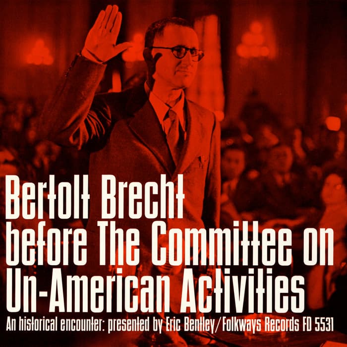 Before The Committee On Un-American Activities