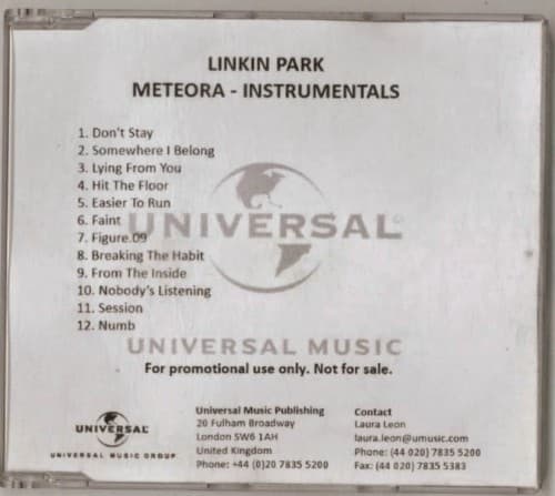 Meteora - Instrumentals