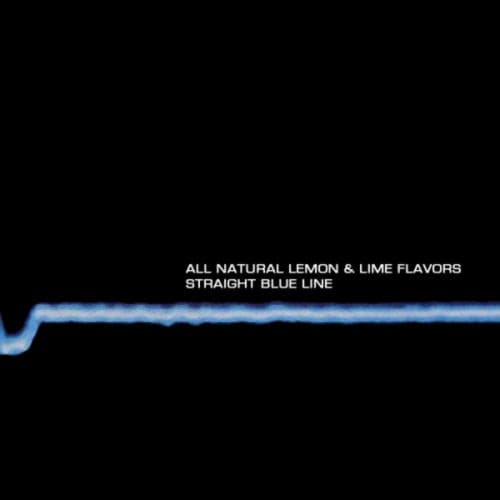 Straight Blue Line