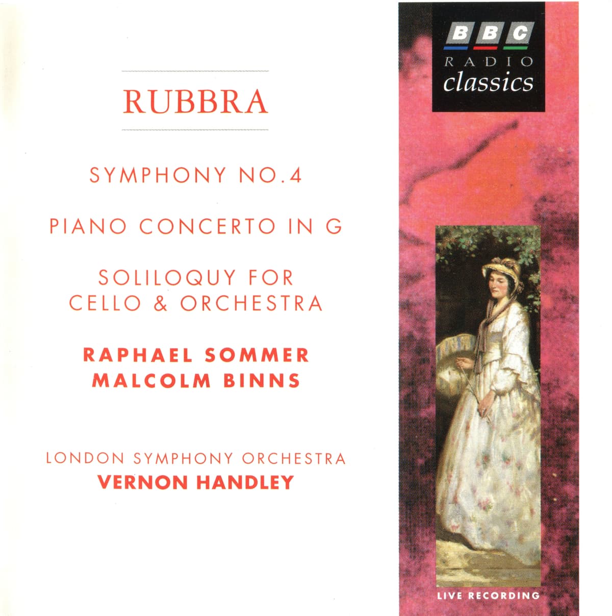 Symphony no. 4 / Piano Concerto in G / Soliloquy for Cello & Orchestra