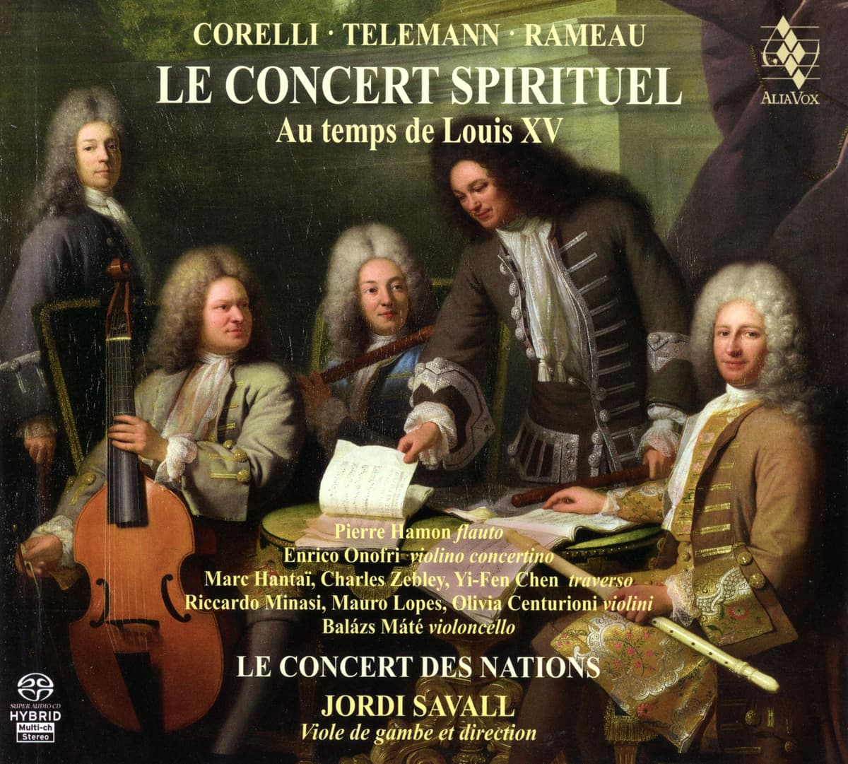 Le concert spirituel - Au temps de Louis XV