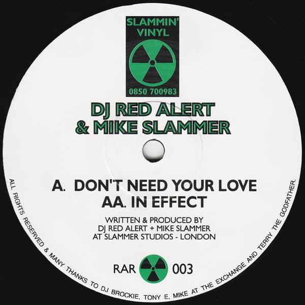 Don't Need Your Love / In Effect