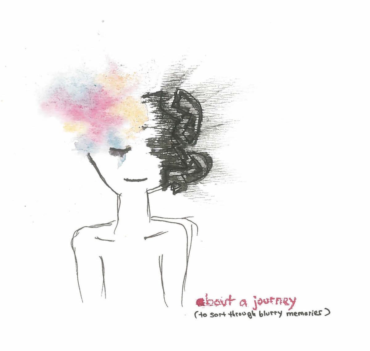 about a journey (to sort through blurry memories)