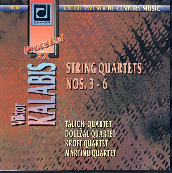 String Quartets nos. 3 - 6