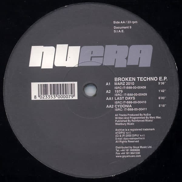 Broken Techno EP