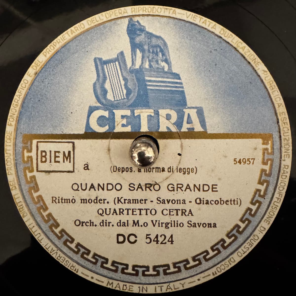 Quando sarò grande / Serafino (aveva un sifolo)
