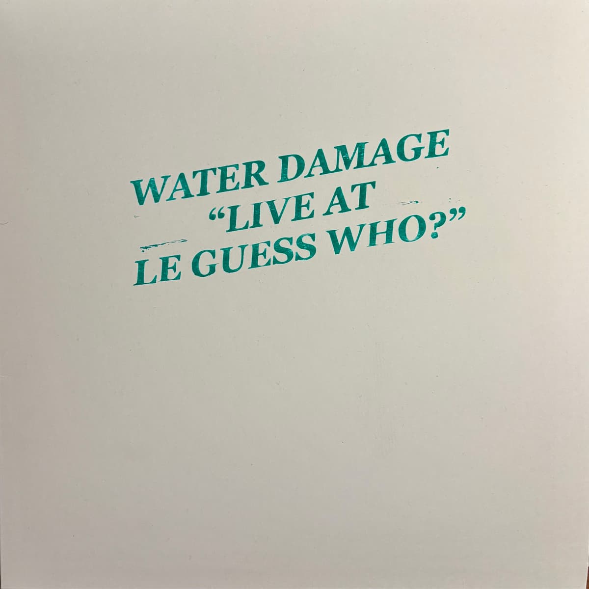 Live at Le Guess Who?