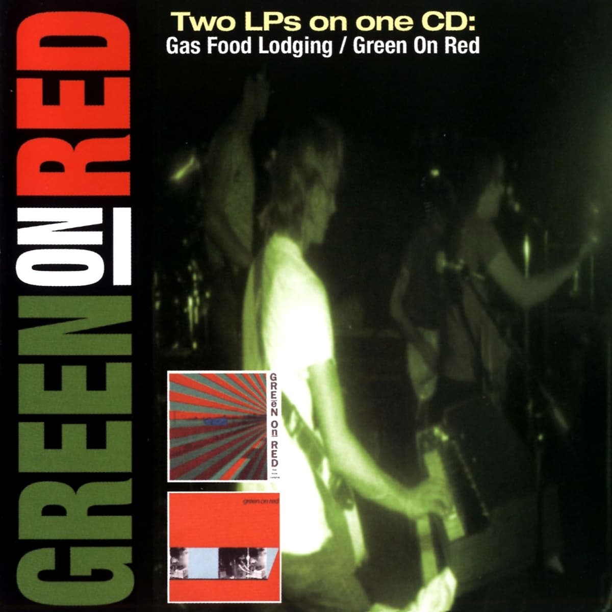 Gas Food Lodging / Green on Red