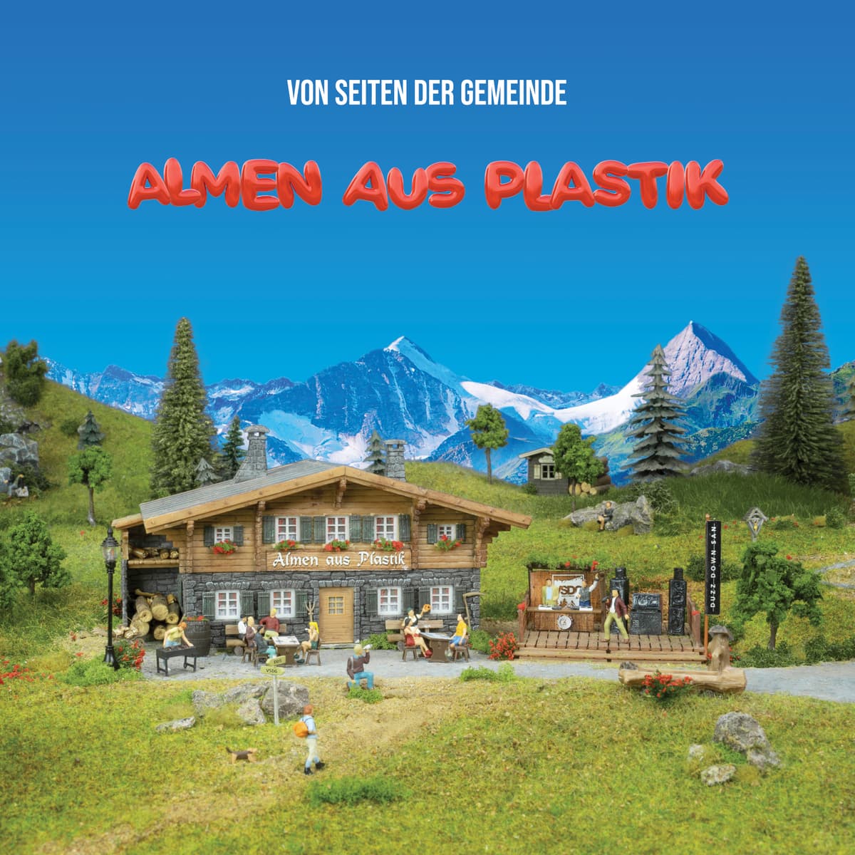Almen aus Plastik