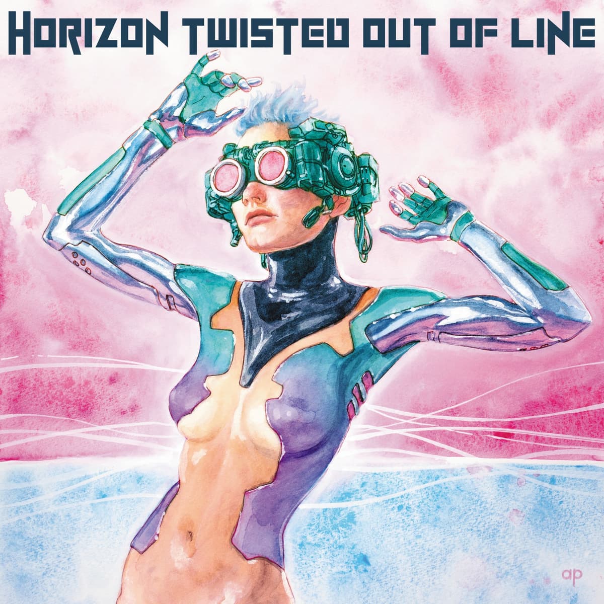 Horizon Twisted Out of Line