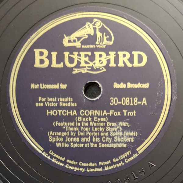 Hotcha Cornia (Black Eyes) / The Wild, Wild Women (Are Making a Wild Man of Me)