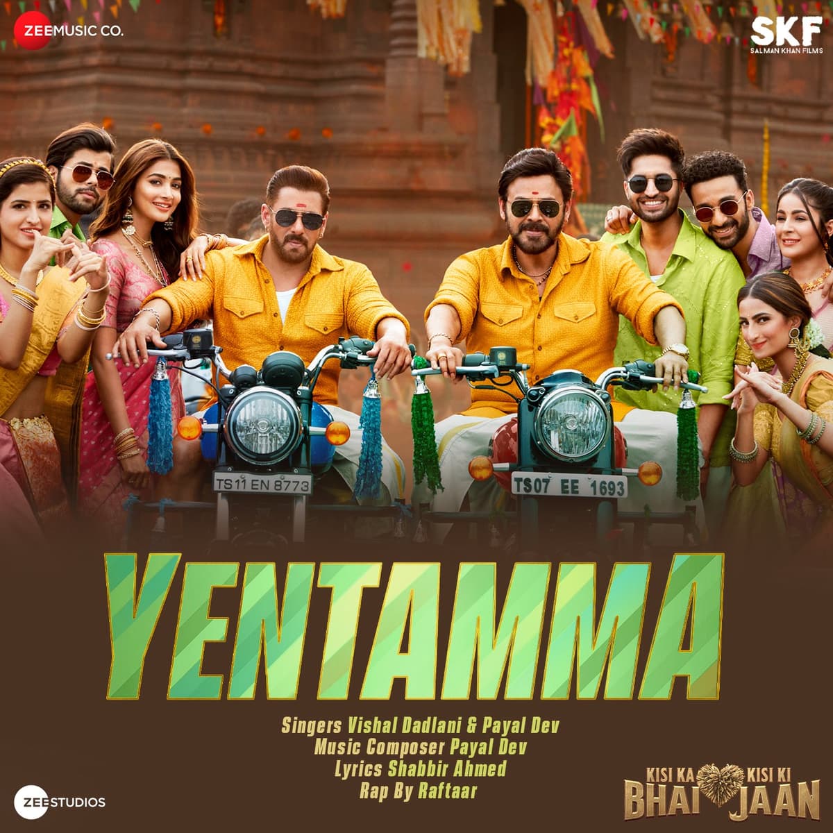 Yentamma (From "Kisi Ka Bhai Kisi Ki Jaan")
