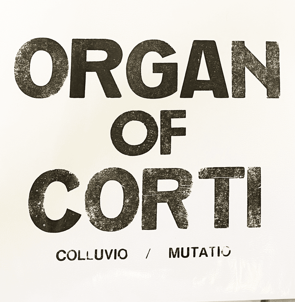 Colluvio / Mutatio