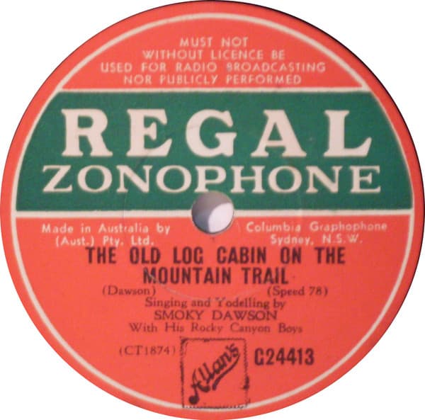 The Old Log Cabin on the Mountain Trail / The Sound Effects Cowboy