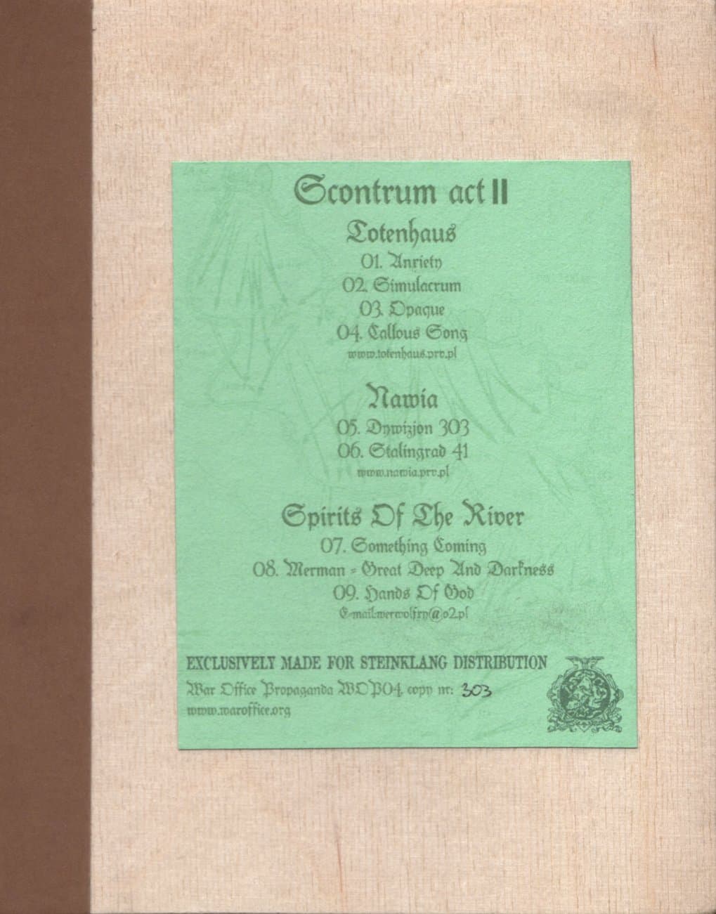 Scontrum Act II