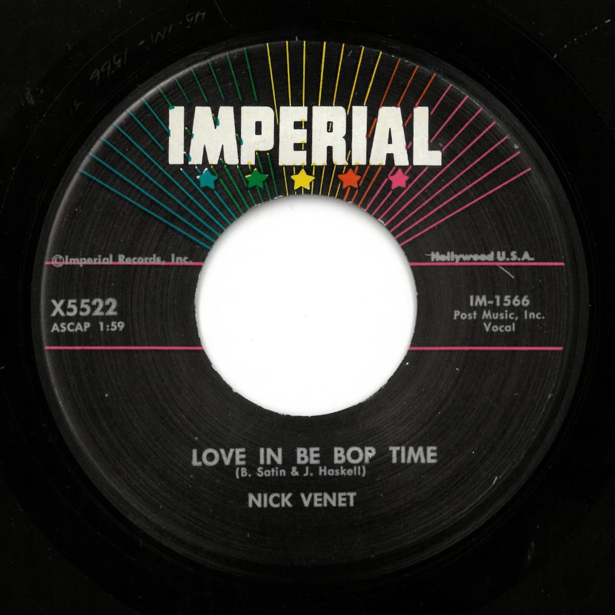 Love in Be Bop Time / Honey Baby