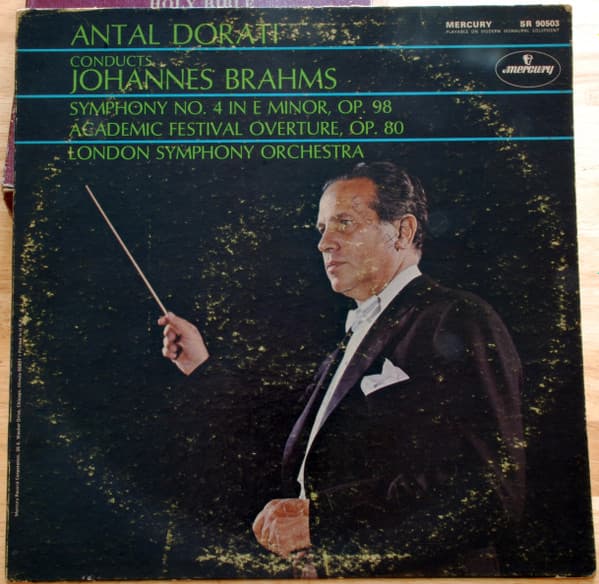 Symphony no. 4 in E minor, op. 98 / Academic Festival Overture, op. 80