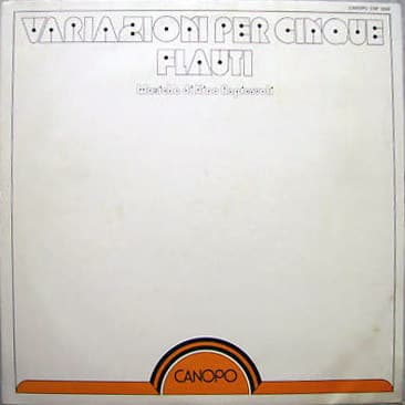 Variazioni Per Cinque Flauti
