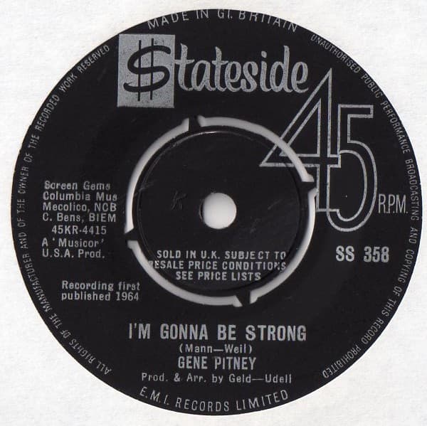 I’m Gonna Be Strong