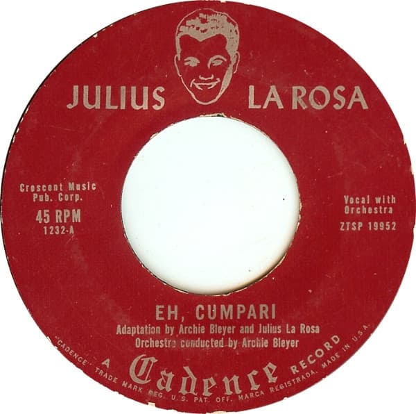 Eh, Cumpari / Till They've All Gone Home