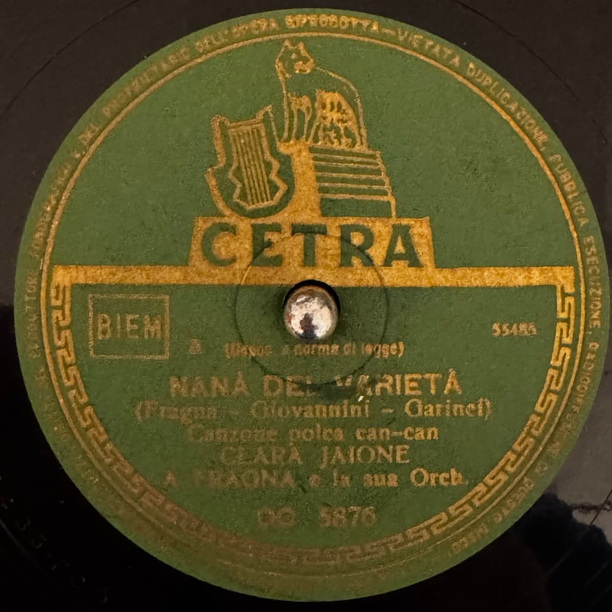 Nanà del varietà / Per un bacin d'amore