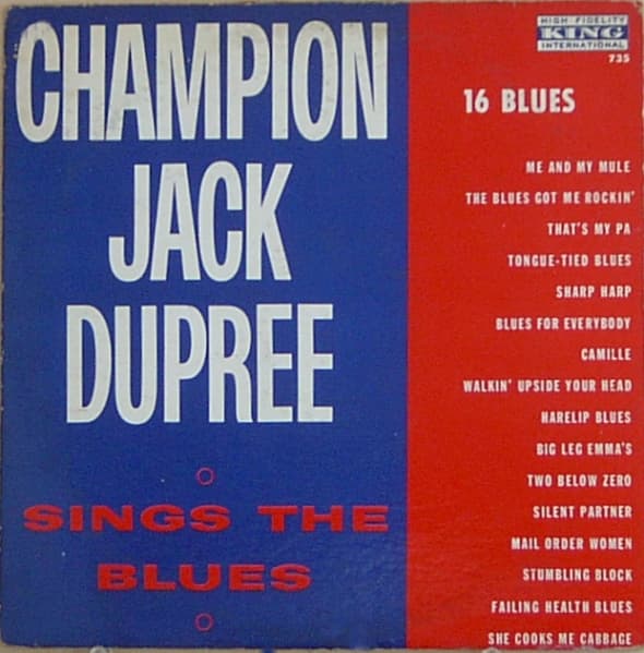 Champion Jack Dupree Sings the Blues