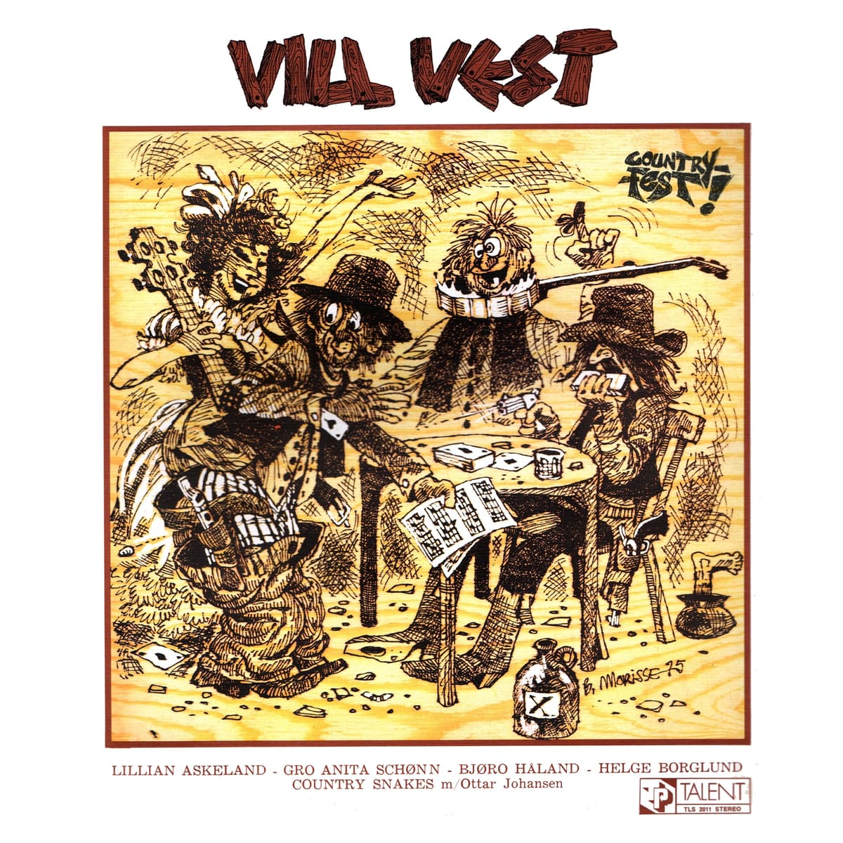 Vill vest – countryfest!