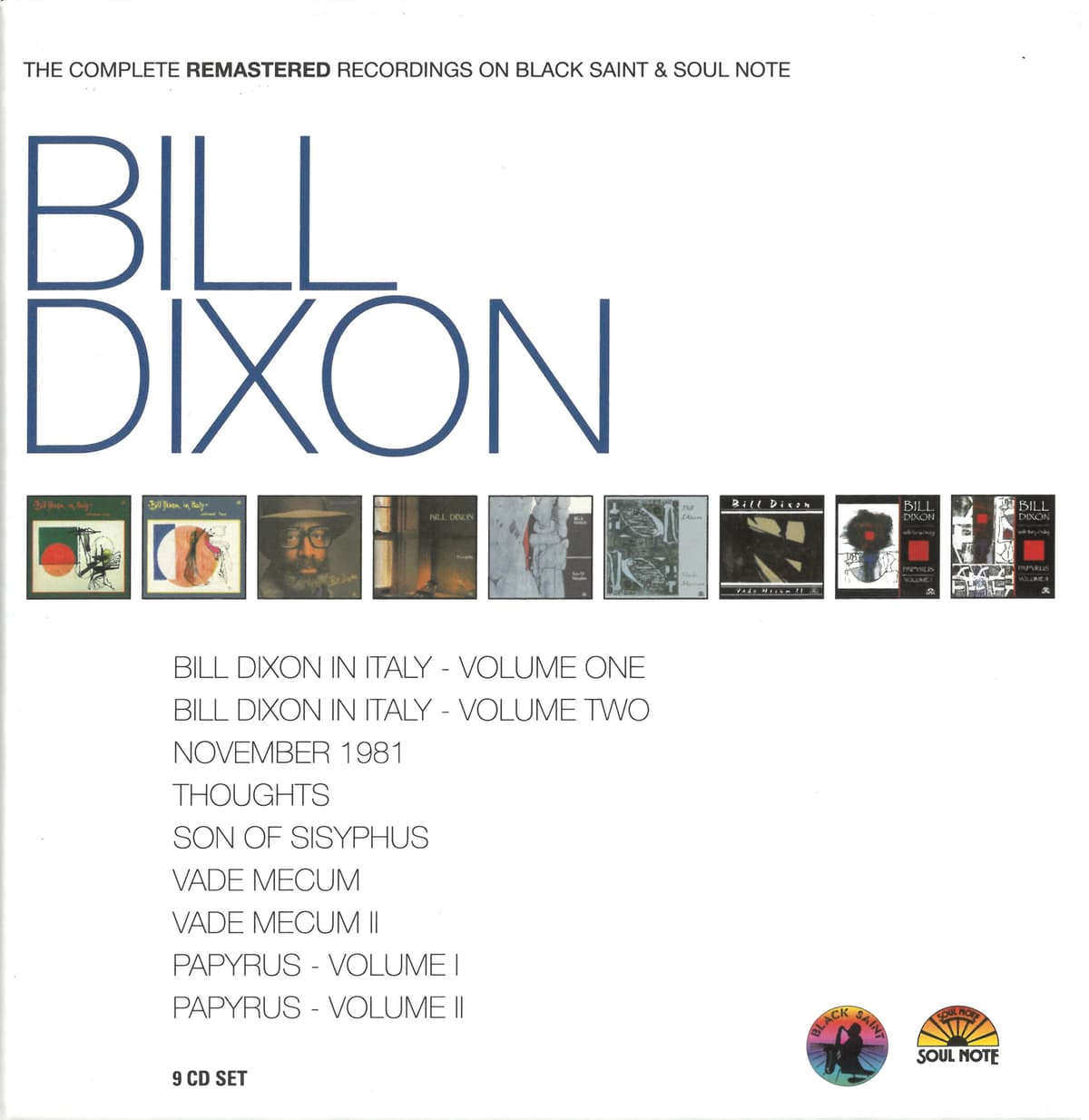 The Complete Remastered Recordings on Black Saint & Soul Note