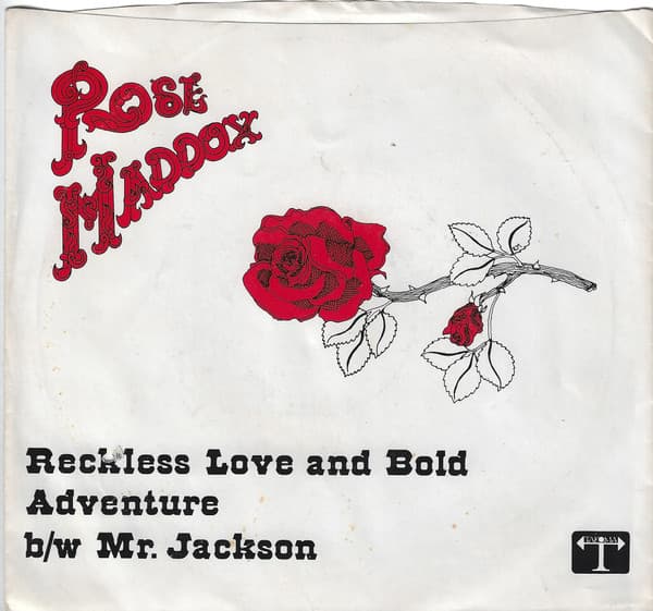 Reckless Love and Bold Adventure / Mr. Jackson