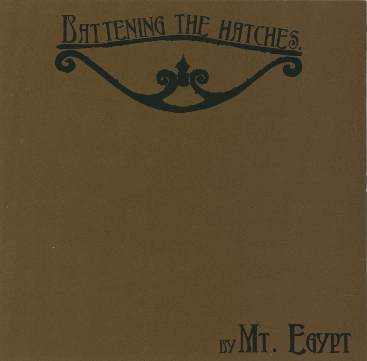 Battening The Hatches